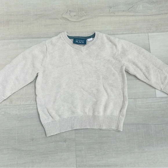The Children’s Place 12-18 Month Oatmeal Tan Sweater - Picture 1 of 3